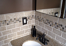 Remodeled bathrooms