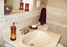 Remodeled bathroom