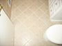 Finished tiled floor (after)
