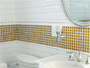 Bathroom vanity area