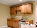 Small basement kitchen