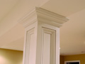 Decorative column trim detail
