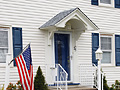 Porticos give a nice finishig touch and focal point