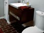 Sink and vanity area