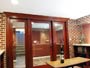 Wine cellar doorway from the inside
